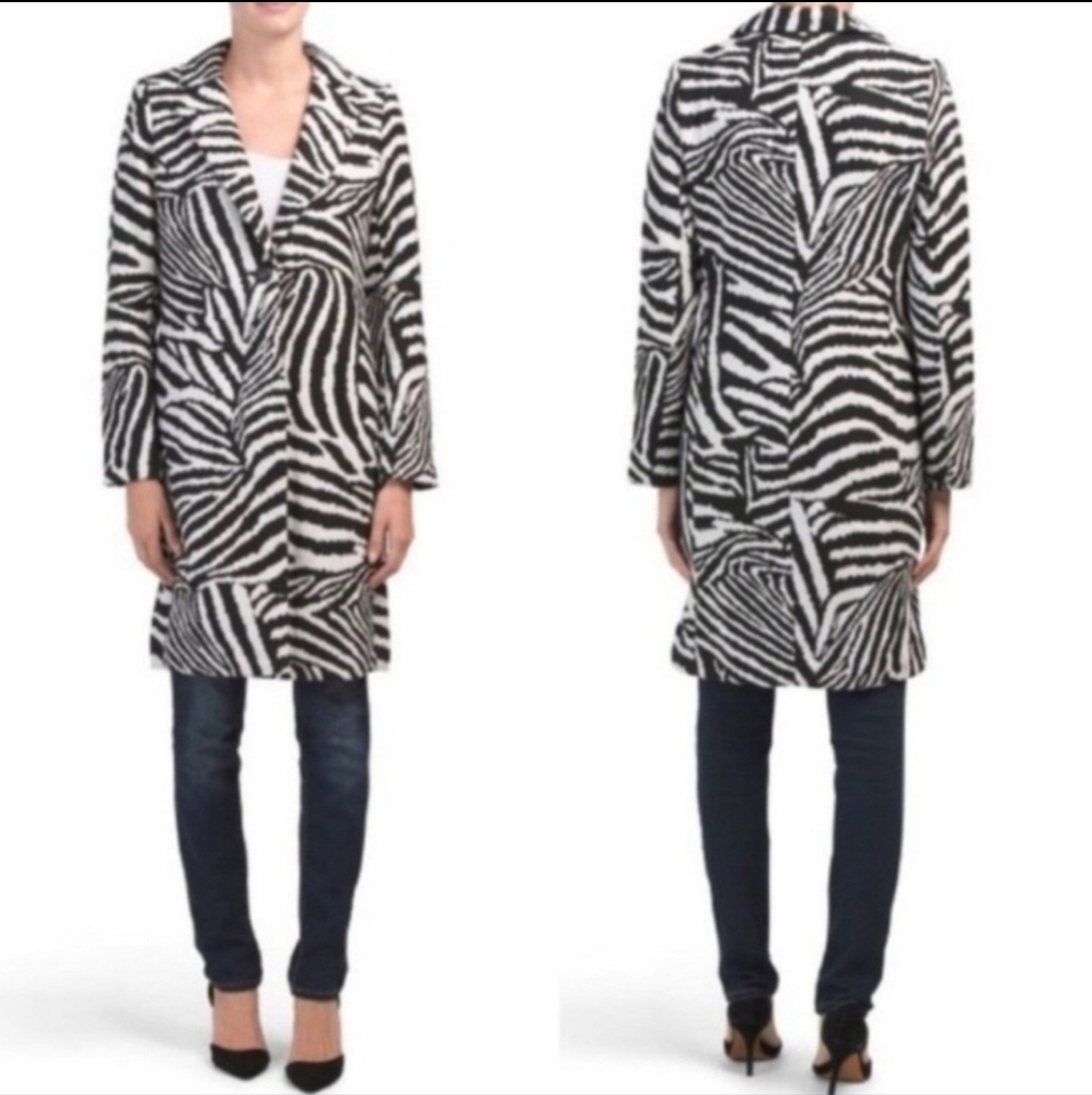 Rachel Zoe Zebra coat